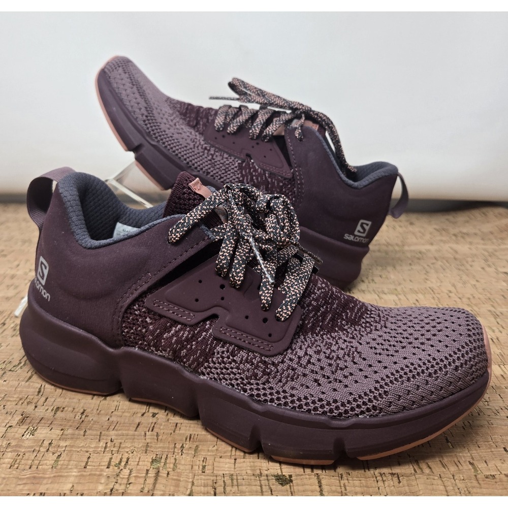 SALOMON‎ PREDICT SOC Womens 6 Purple Road Active Running Shoes Sneaker - Picture 6 of 9